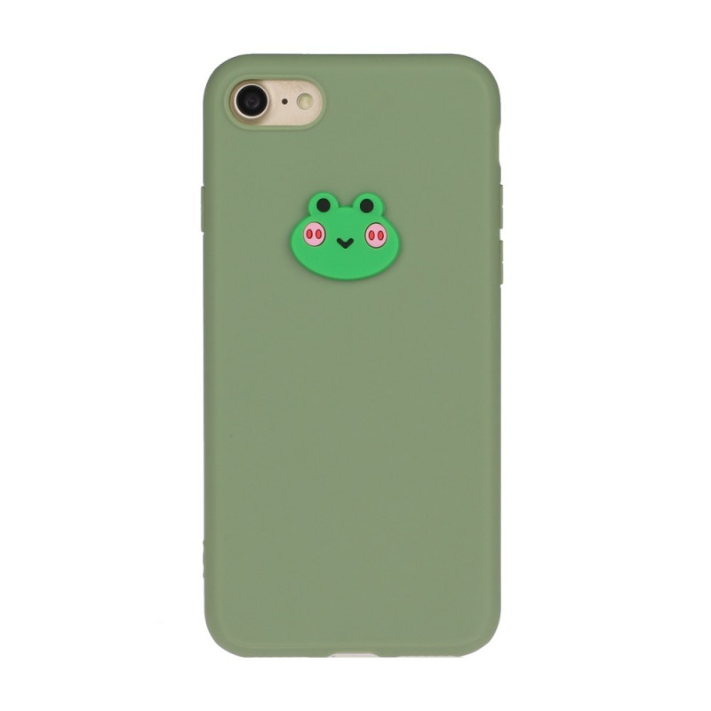 Coque iPhone SE 3 / SE 2 / 8 / 7 Silicone Grenouille