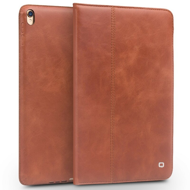 Housse iPad Pro 5 pouces Qialino Cuir De Vachette