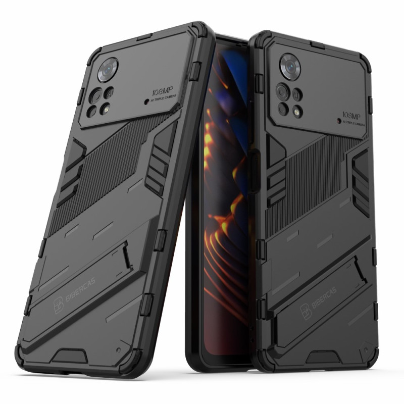 Coque Poco X4 Pro 5G Support Amovible Deux Positions Mains Libres