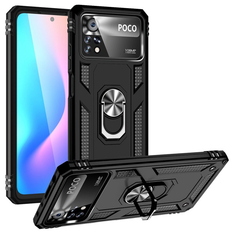 Coque Poco X4 Pro 5G Premium Anneau-Support