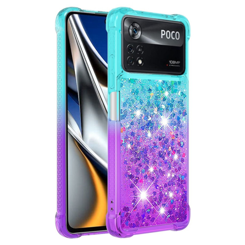 Coque Poco X4 Pro 5G Paillettes Color