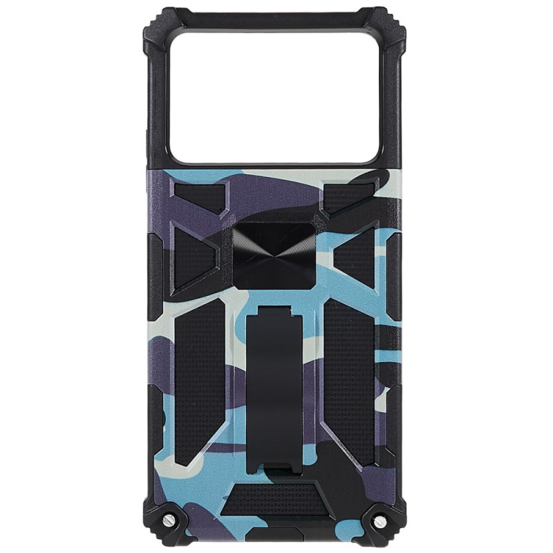 Coque Poco X4 Pro 5G  Camouflage Support Amovible