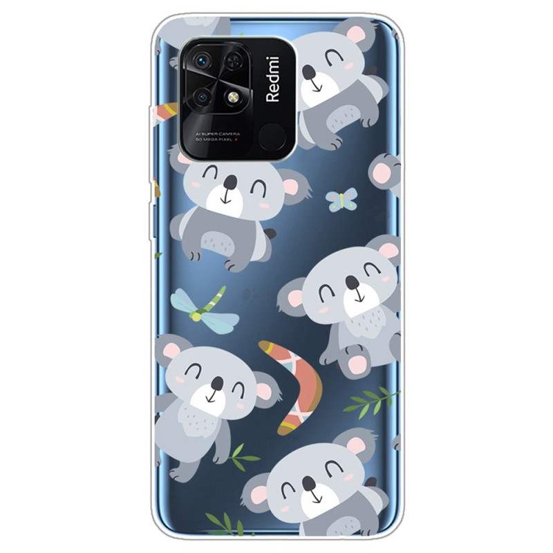 Coque Xiaomi Redmi 10C Transparente Multiples Koalas