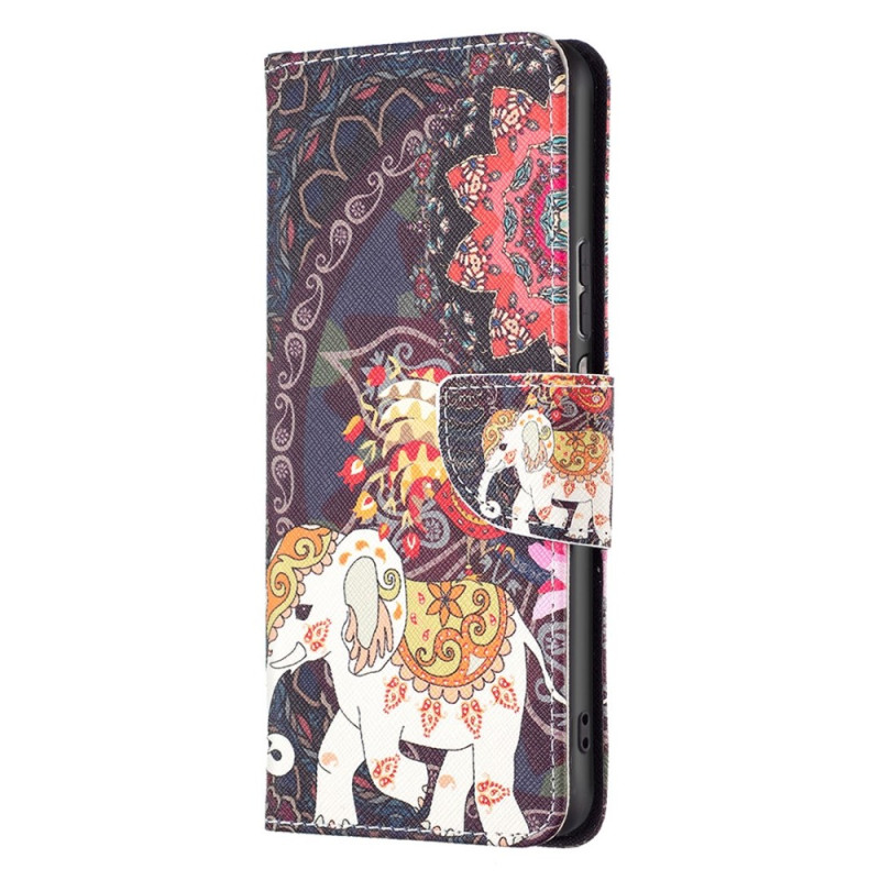 Housse Xiaomi Redmi 10C Éléphant Tribal