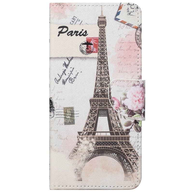 Housse Xiaomi Redmi 10C Tour Eiffel Vintage