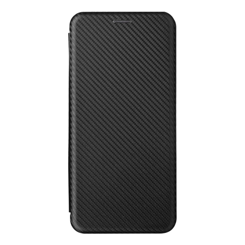 Flip Cover Realme C35 Fibre Carbone à Anneau