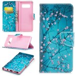 Housse Samsung Galaxy Note 8 Arbre Fleuri