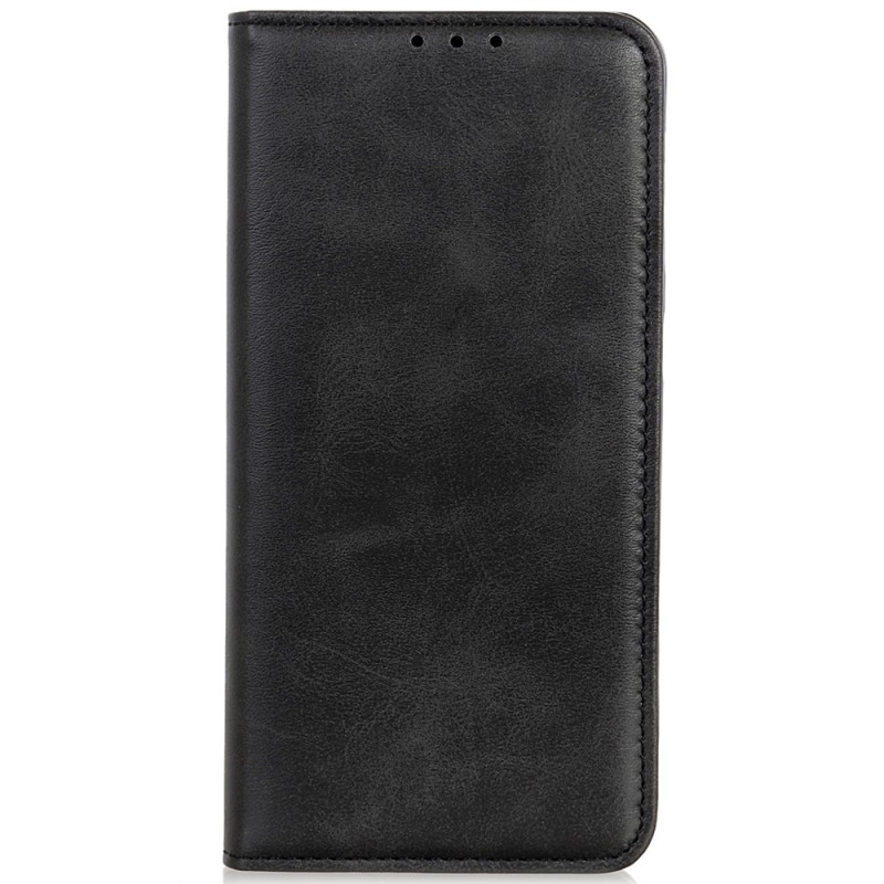 Flip Cover iPhone 14 Cuir Fendu Élégance