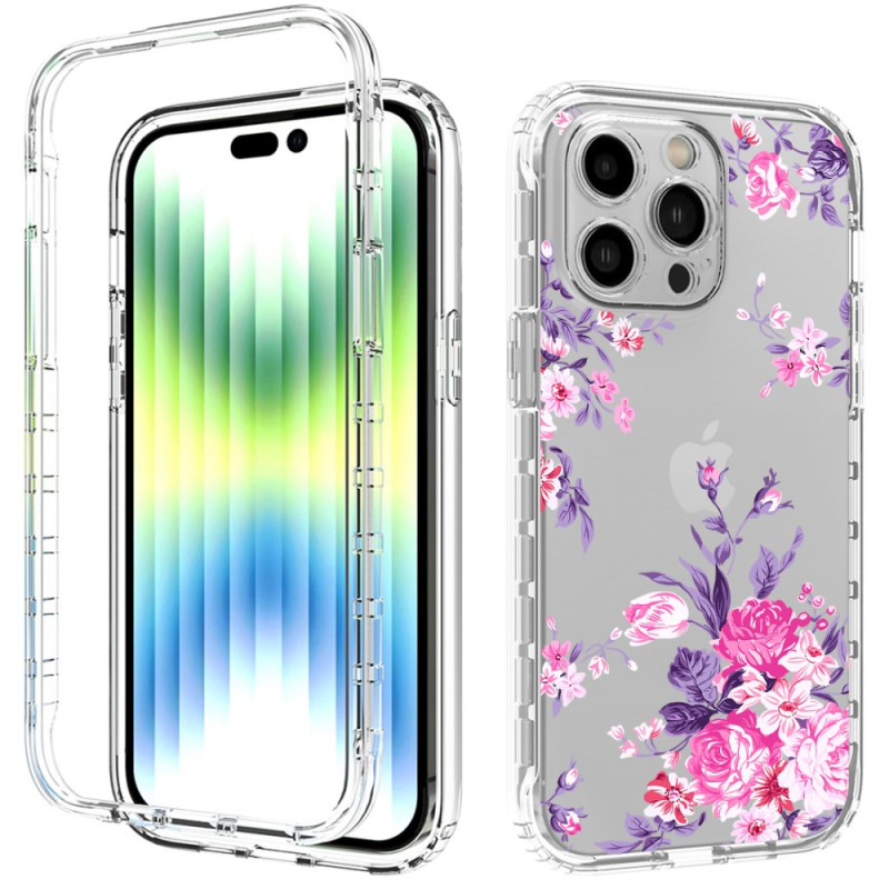 Coque iPhone 14 Pro Max Renforcée Florale