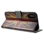 Housse iPhone X Drapeau Angleterre