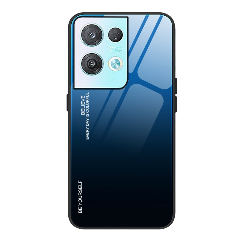 Coque Oppo Reno 8 Verre Trempé Be Yourself