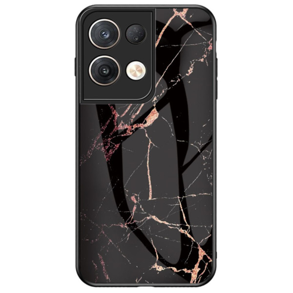 Coque Oppo Reno 8 Pro Verre Trempé Marbre