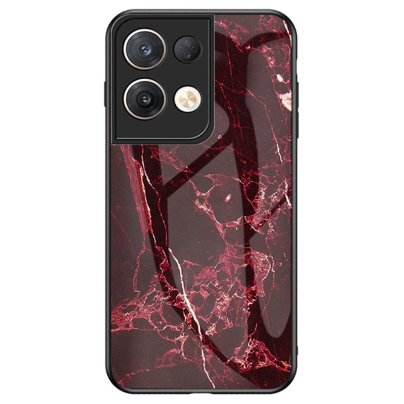 Coque Oppo Reno 8 Pro Verre Trempé Marbre