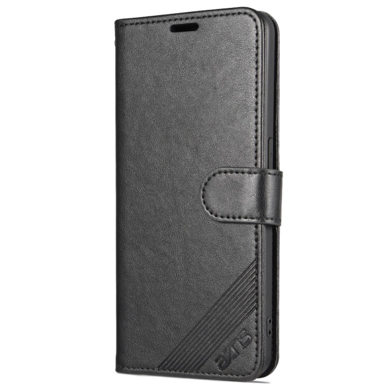 Housse Oppo Reno 8 Lite Style Cuir AZNS