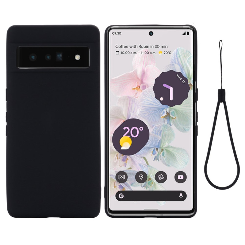 Coque Google Pixel 7 Pro Silicone Liquide à Lanière