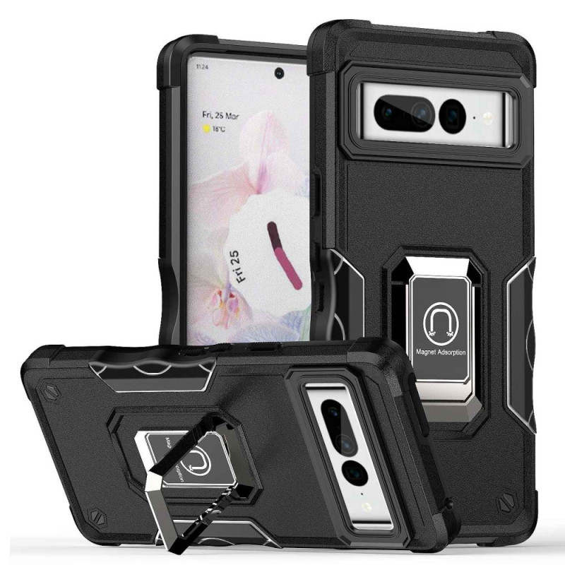 Coque Google Pixel 7 Pro Anneau-Support Coins Renforcés