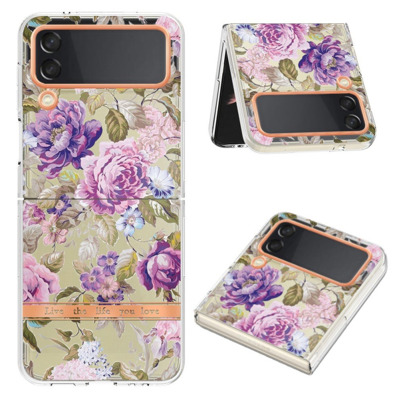 Coque Samsung Galaxy Z Flip 4 Florale