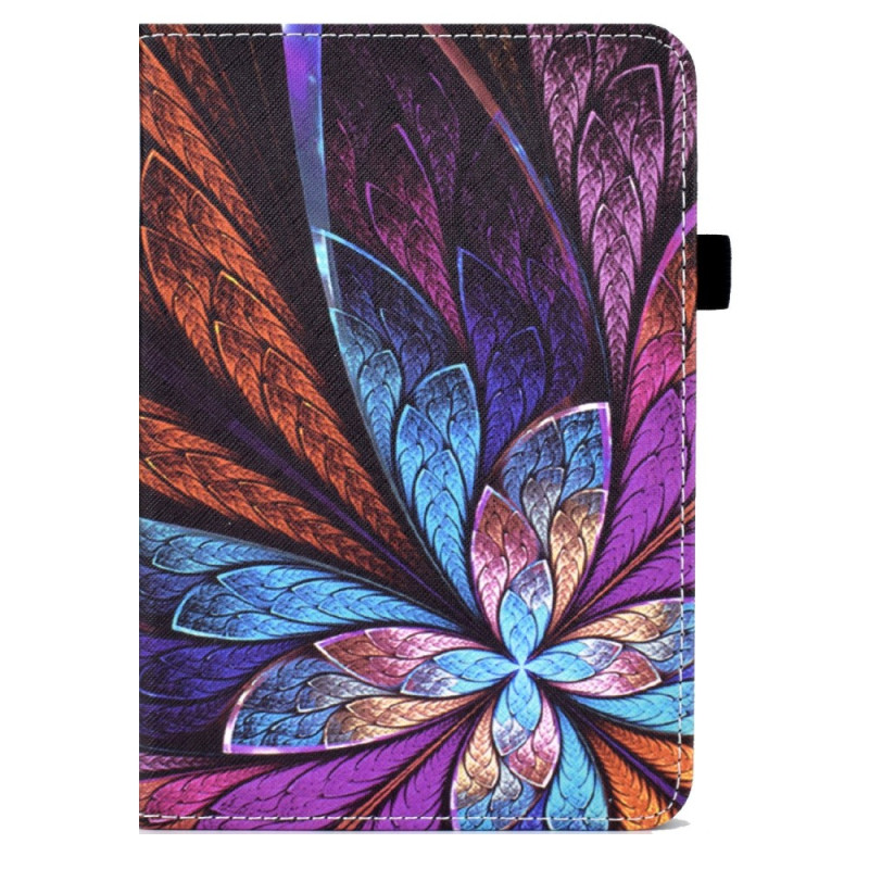 Housse iPad 10.9" (2022) Fleur Abstraite