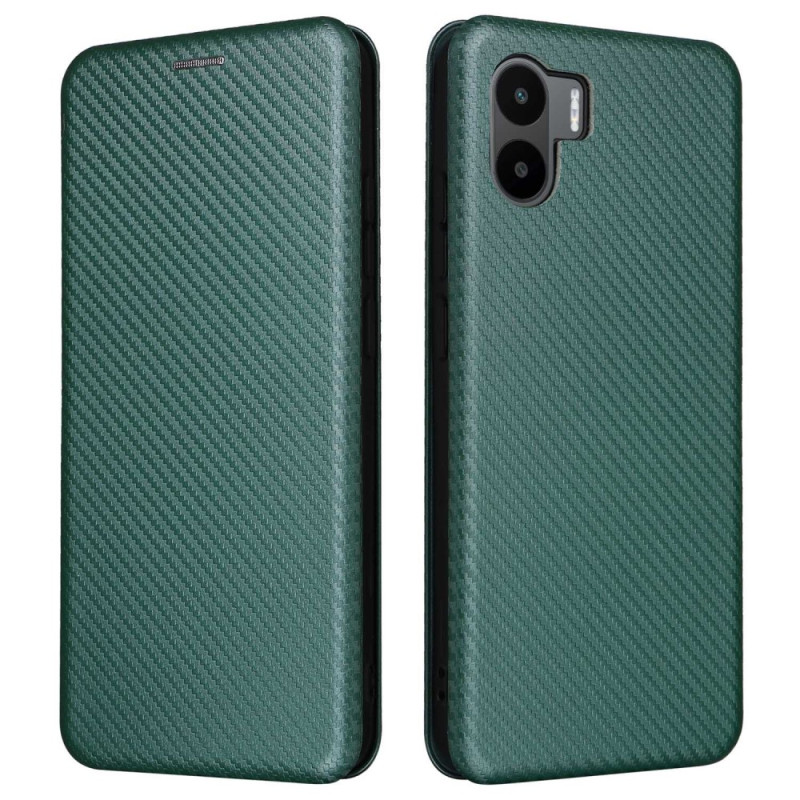 Flip Cover Xiaomi Redmi A1/A2 Fibre Carbone