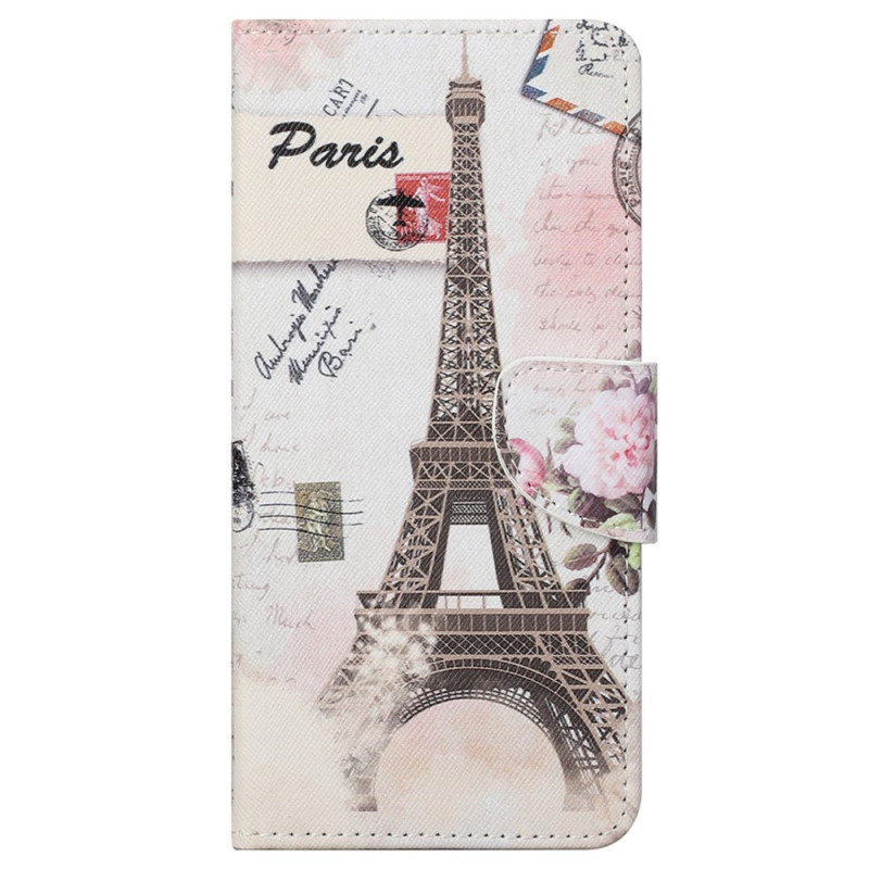 Housse Samsung Galaxy S23 5G Tour Eiffel Vintage