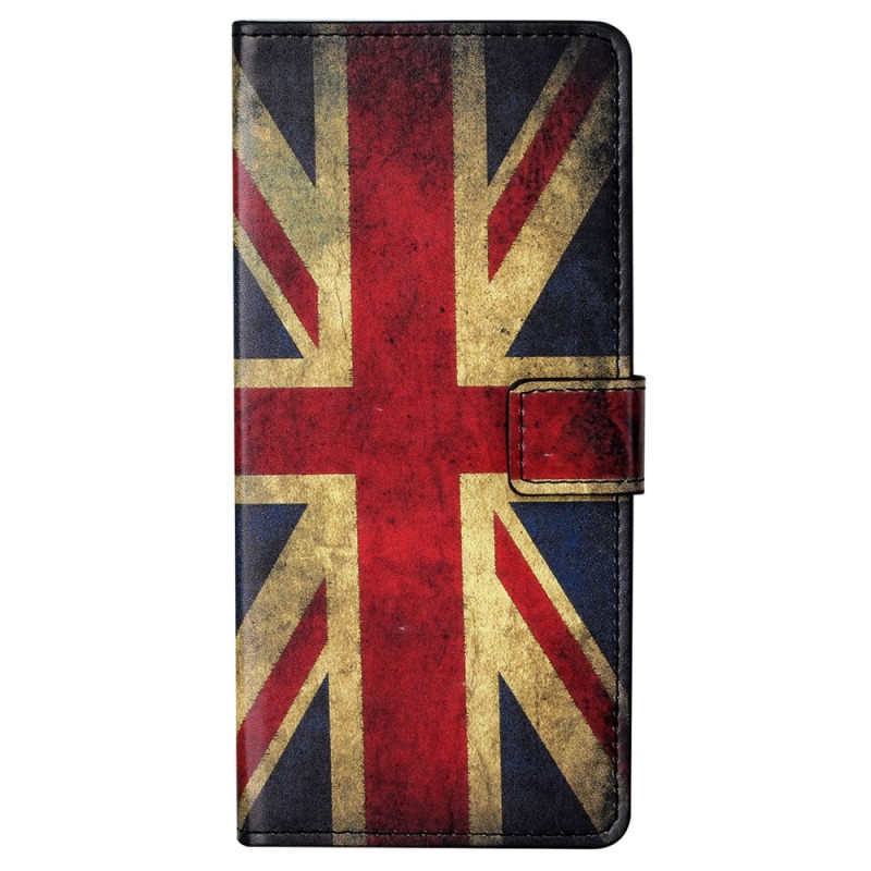 Housse Samsung Galaxy S23 Plus 5G Drapeau Anglais Vintage