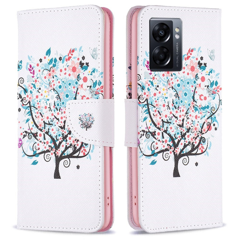 Housse Oppo A77 5G / A57 5G Flowered Tree