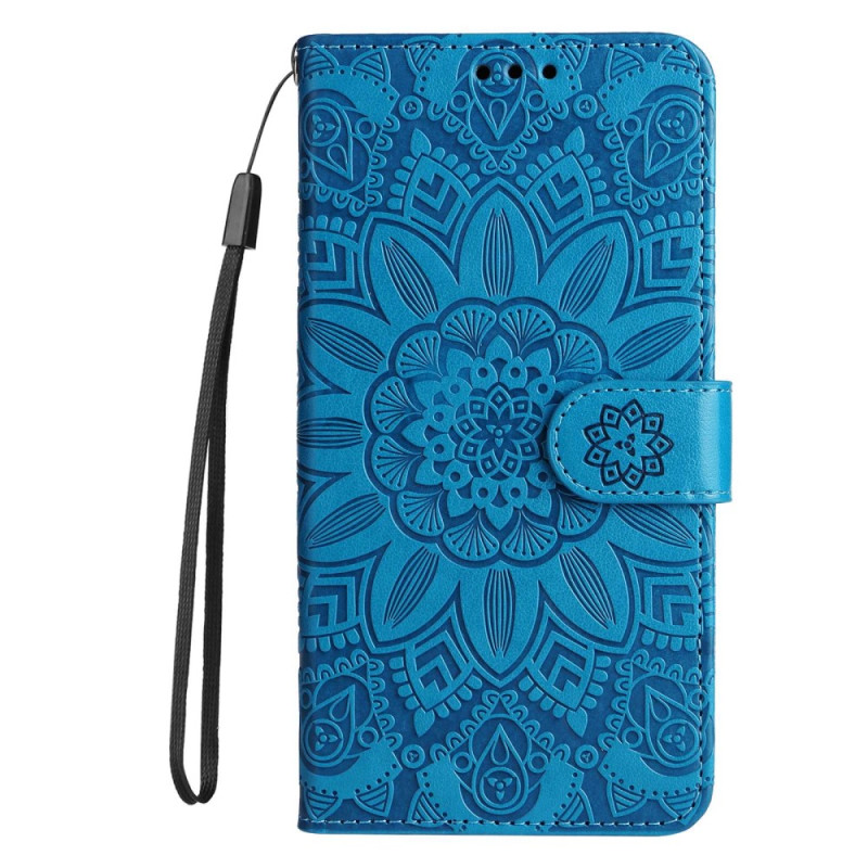 Housse Xiaomi Redmi Note 12/Poco X5 5G Déco Mandala à Lanière