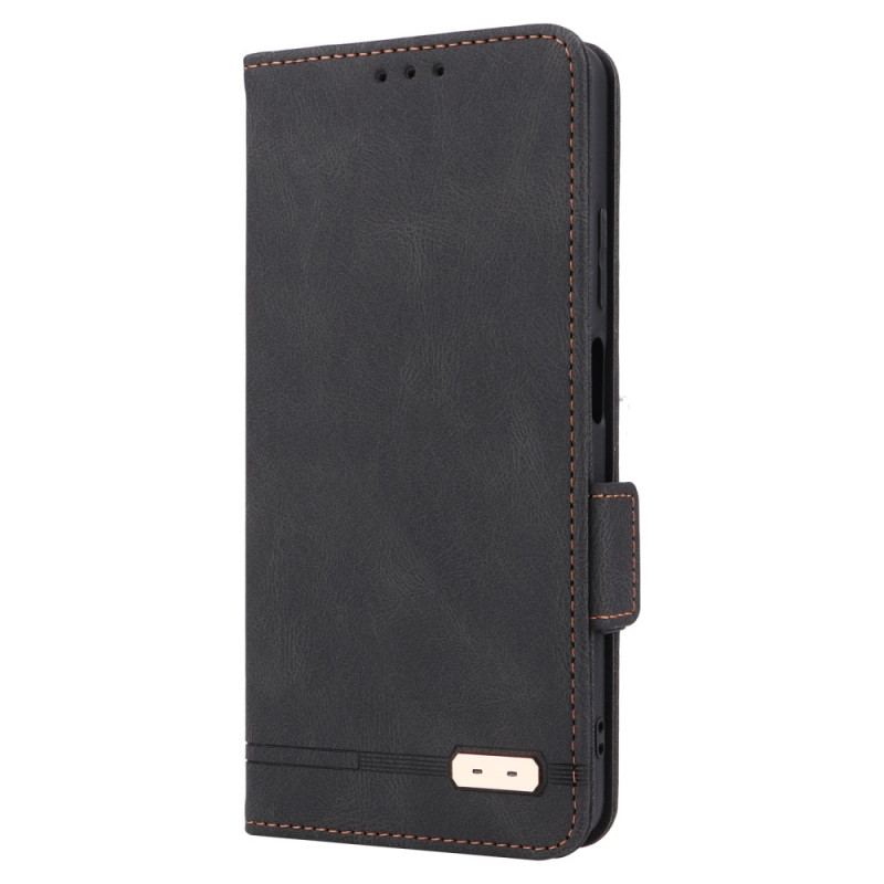 Flip Cover Xiaomi Redmi Note 12 Pro/Poco X5 Pro 5G Effet Cuir Stylé