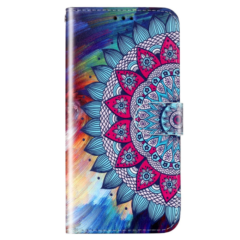 Housse Oppo A57 / A57 4G / A57s Mandala à Lanière