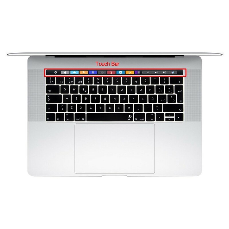 PROTECTION TRANSPARENTE POUR MACBOOK PRO 2016 Touch Bar 