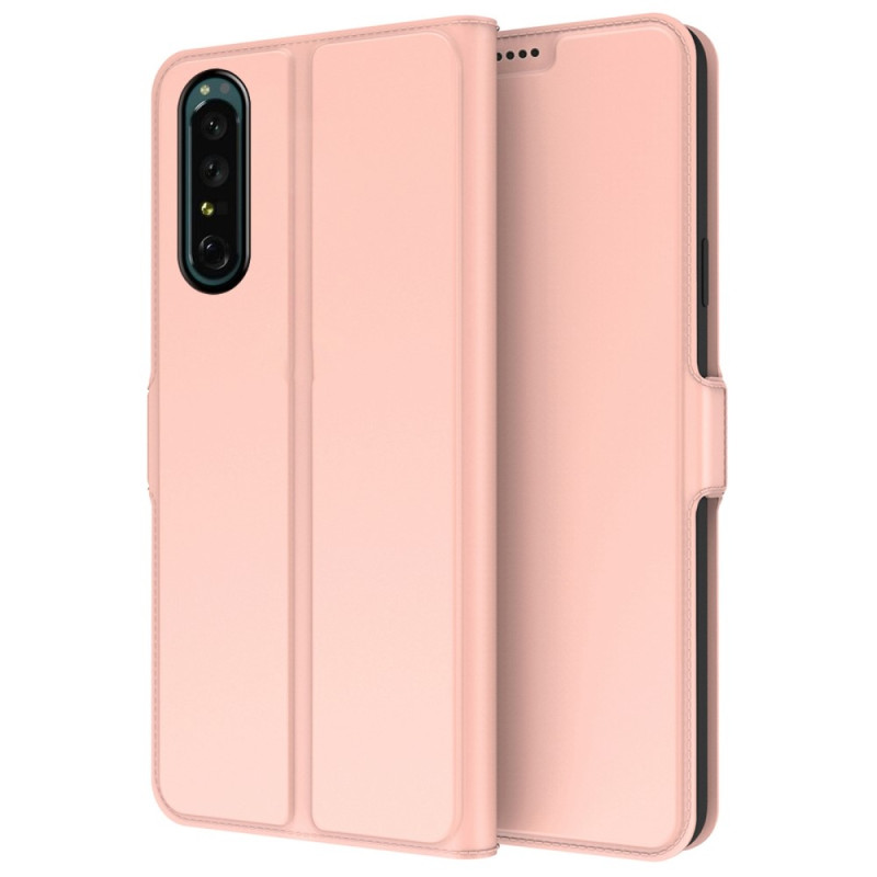 Housse Sony Xperia 1 IV Effet Cuir Slim