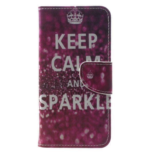 Housse Huawei Mate 10 Lite Keep Calm and Sparkle