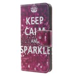 Housse Huawei Mate 10 Lite Keep Calm and Sparkle