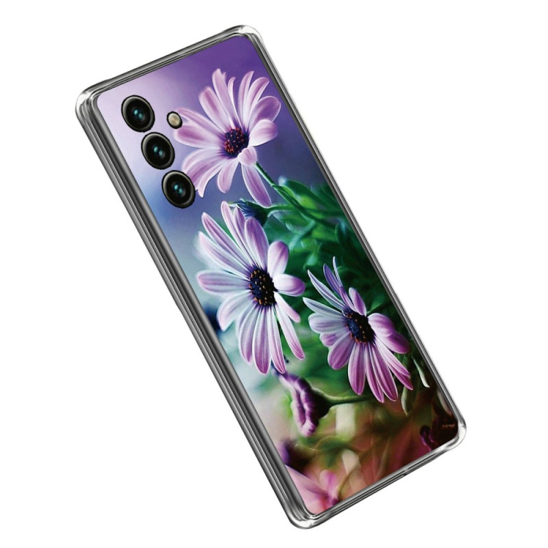 Coque Samsung Galaxy A14 5G / A14 Silicone Florale