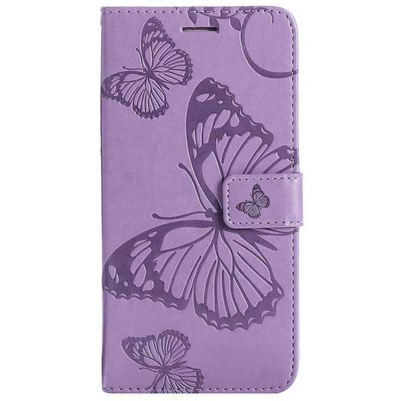 Housse Xiaomi 12 / 12X / 12S Papillons Géants à Lanière