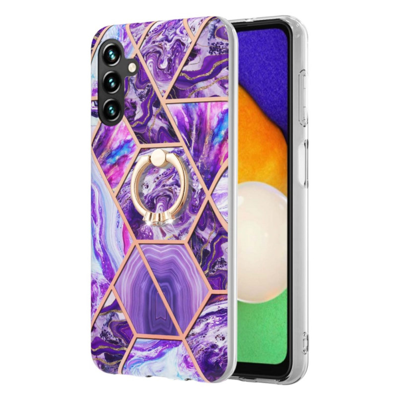 Coque A54 5G Marbre avec Anneau-Support