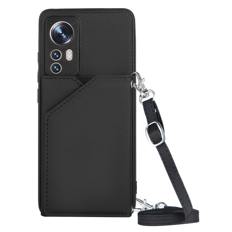 Coque Xiaomi 12 / 12X / 12S Porte-cartes et Bandoulière