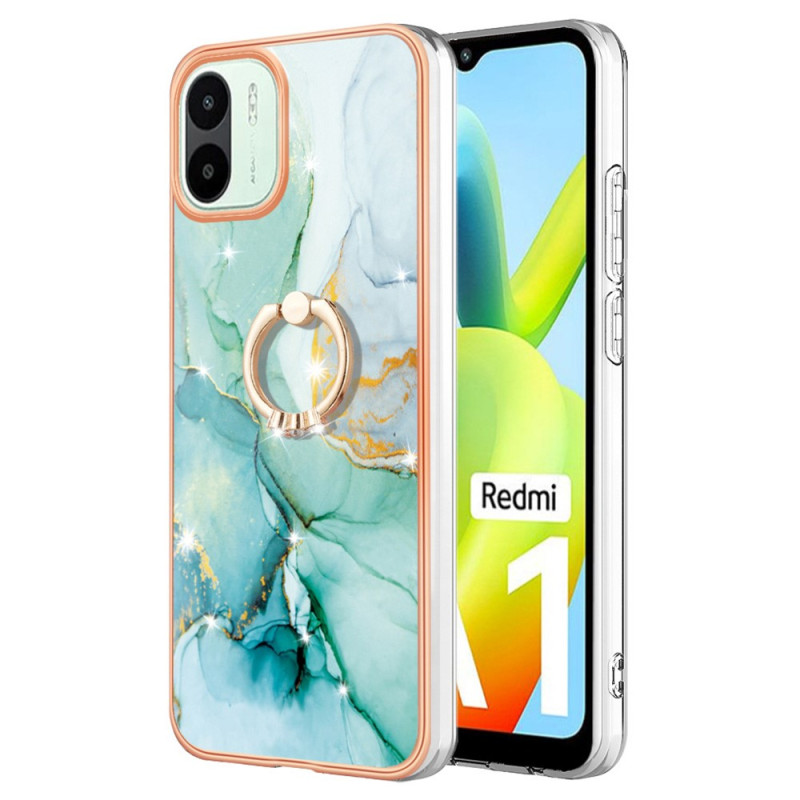 Coque Xiaomi Redmi A1/A2 Marbre avec Anneau-Support