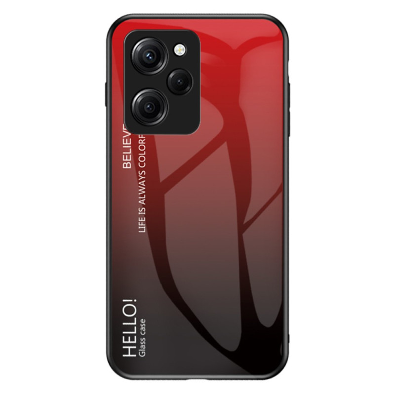 Coque Poco X5 Pro 5G Verre Trempé Hello