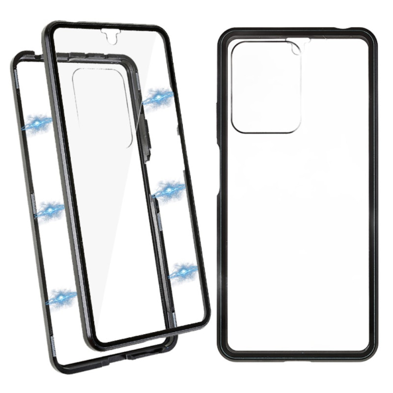 Coque Xiaomi Redmi Note 12 Pro/Poco X5 Pro Avant et Arrière Verre Trempé et Métal