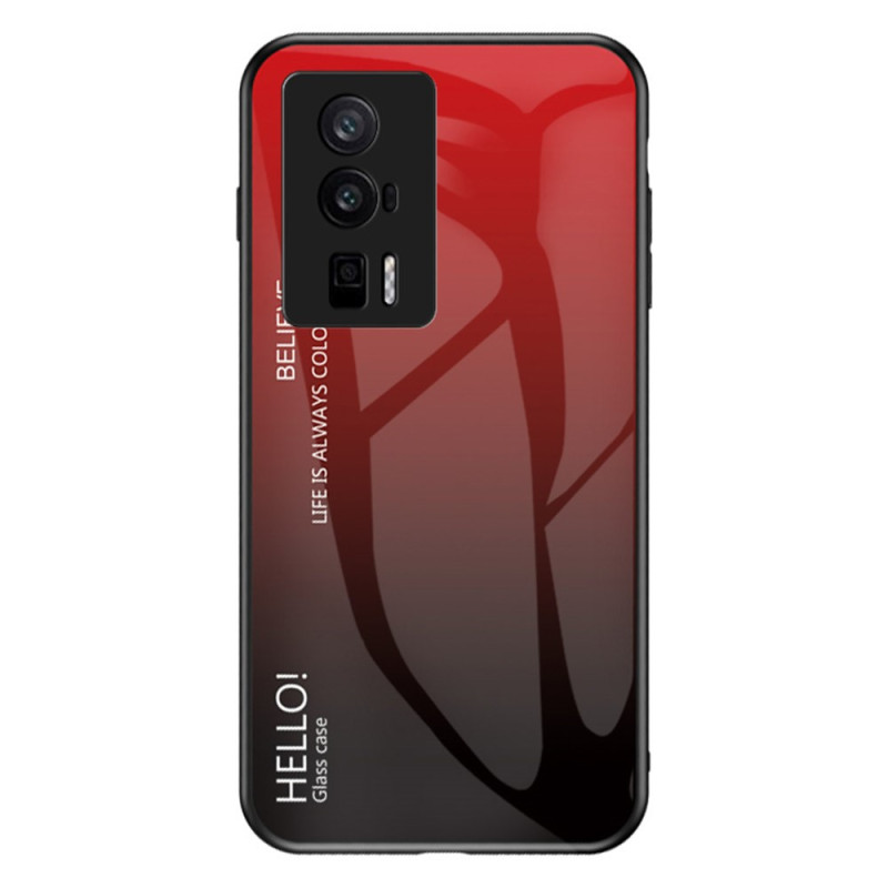 Coque Poco F5 Pro Verre Trempé Hello