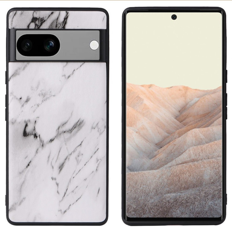 Coque Google Pixel 7A Marbre Blanc