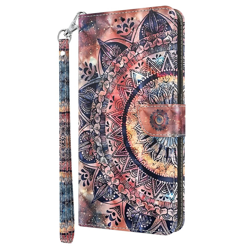 Housse Xiaomi Redmi 12C Mandala à Lanière