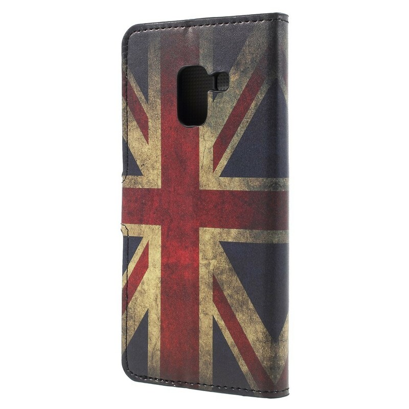 Housse Samsung Galaxy A8 2018 Drapeau Angleterre