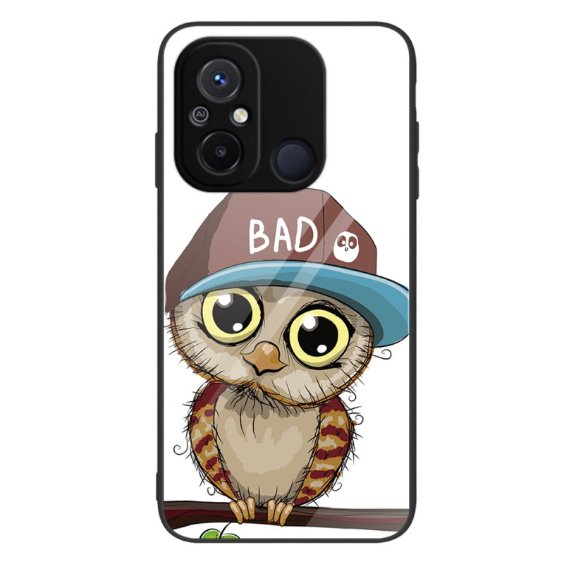 Coque Xiaomi Redmi 12C Verre Trempé Bad Hibou