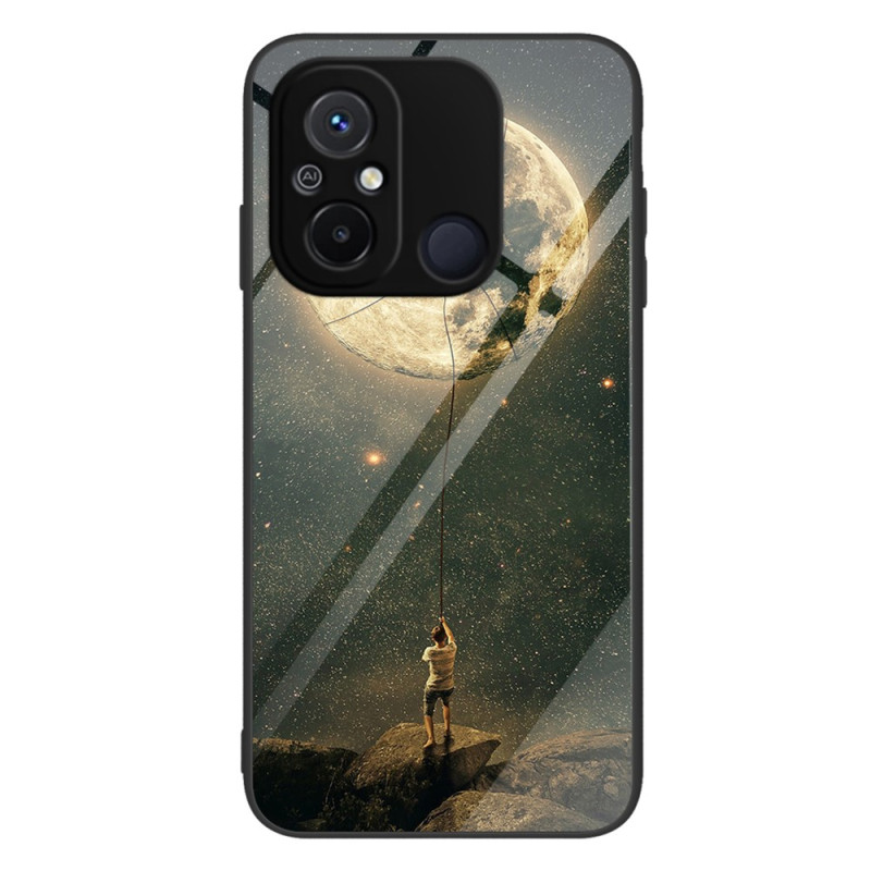 Coque Xiaomi Redmi 12C Verre Trempé l'Homme à la Lune