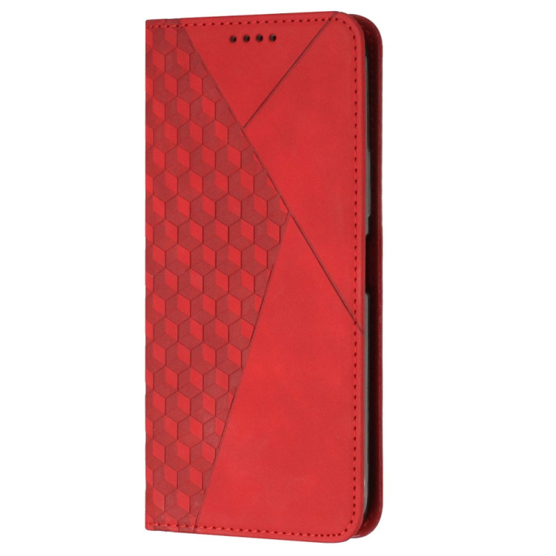 Flip Cover Xiaomi Redmi 12C Style Cuir Motif 3D