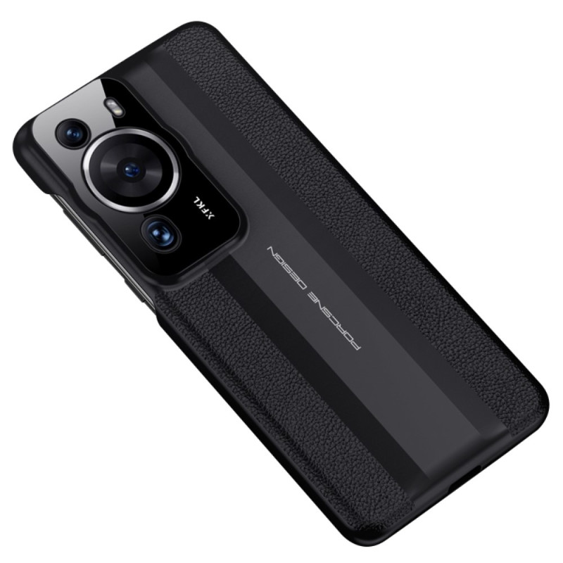 Coque Huawei P60 Pro Cuir Véritable