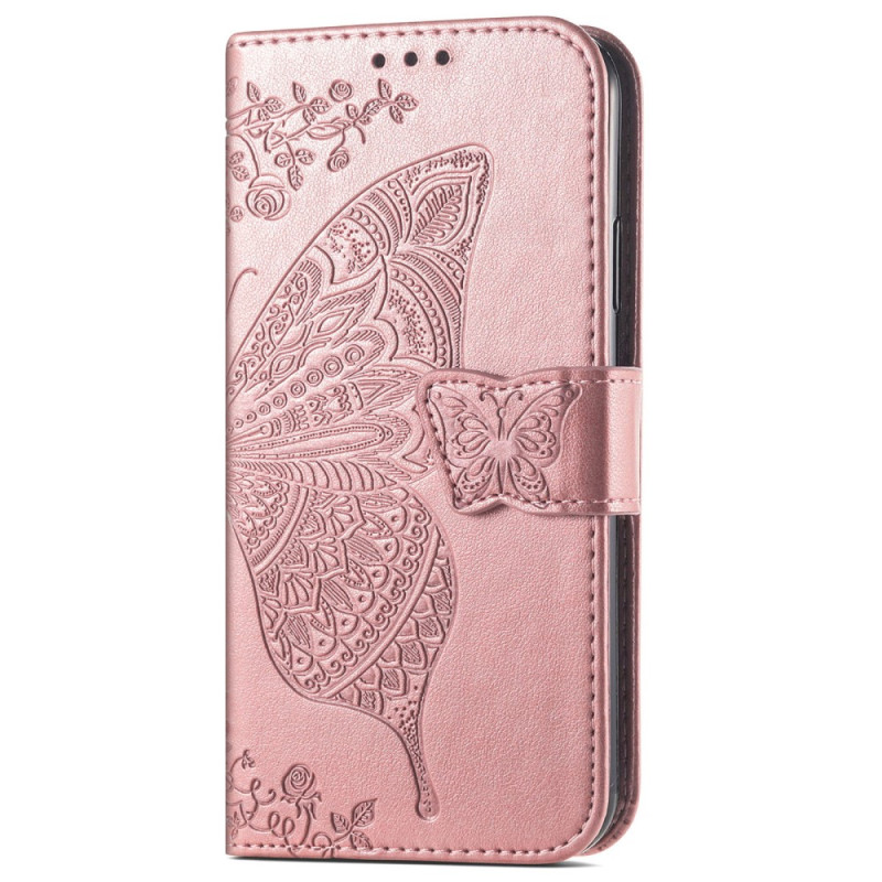 Housse Moto E22 / E22i Papillon Baroque