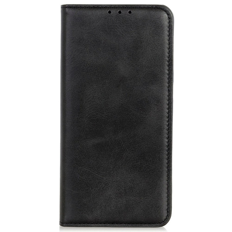 Flip Cover Moto E22 / E22i Cuir Fendu Élégance